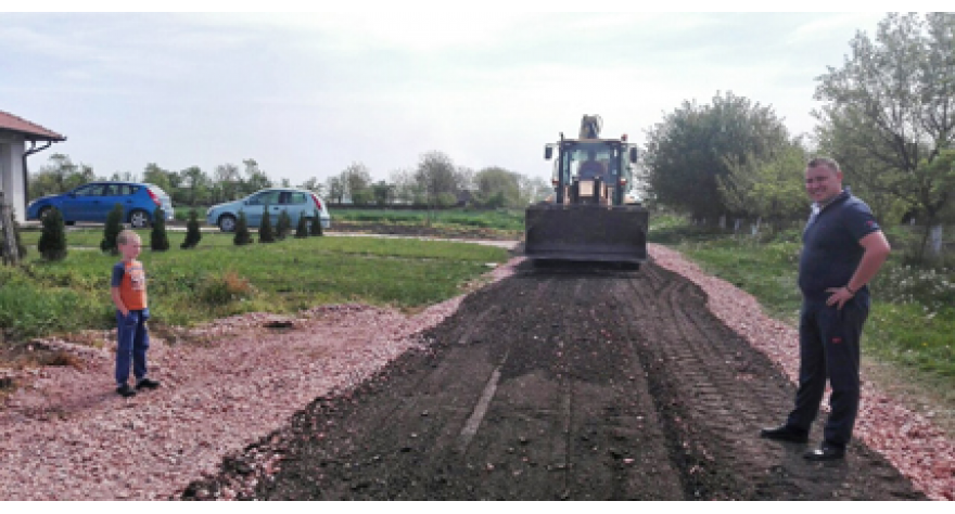 Lokalna samouprava nasipa puteve širom opštine Pećinci